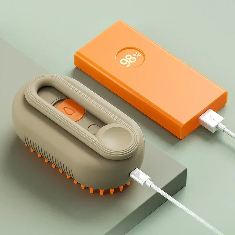 3-in-1 Pet Steam Massage Brush