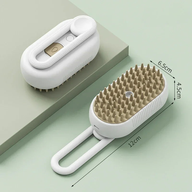 3-in-1 Pet Steam Massage Brush