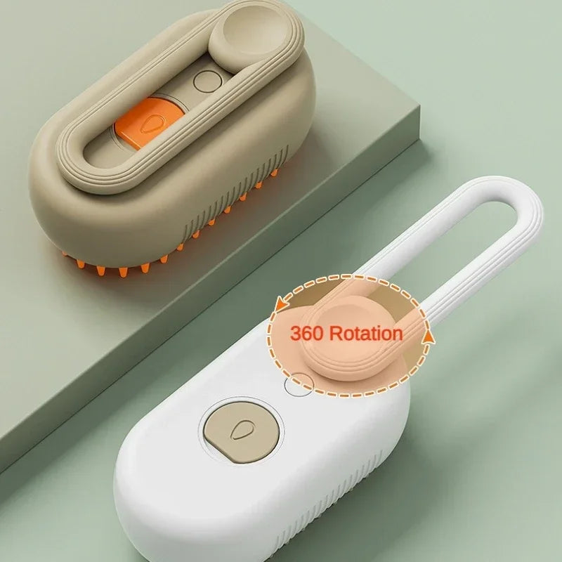 3-in-1 Pet Steam Massage Brush