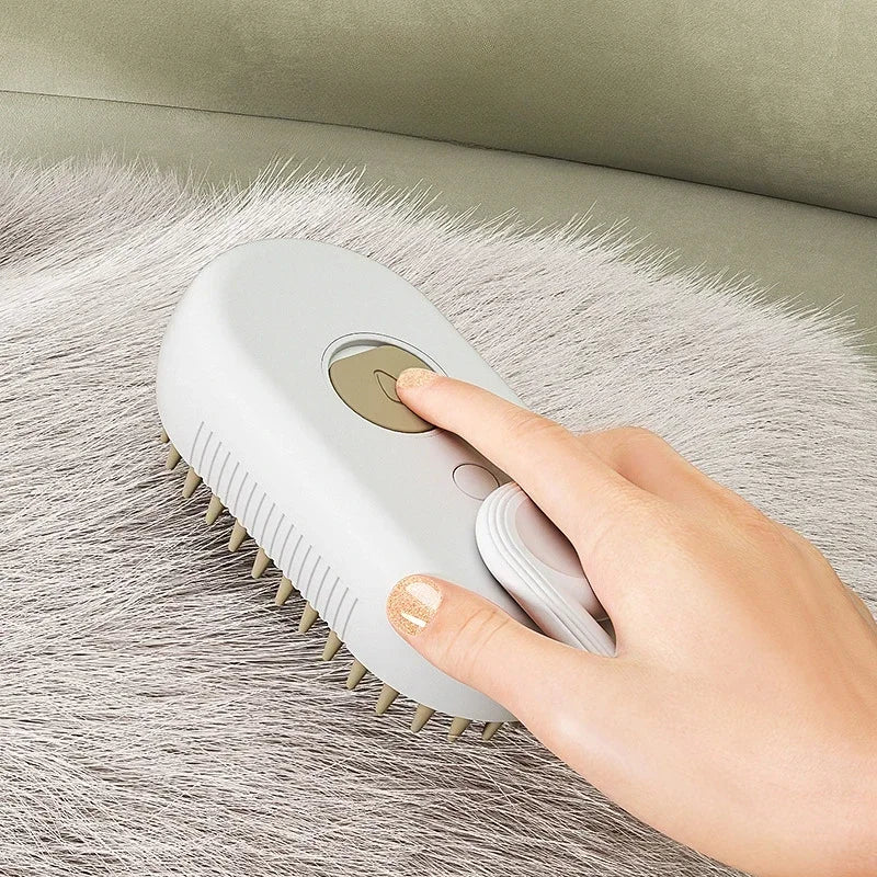 3-in-1 Pet Steam Massage Brush