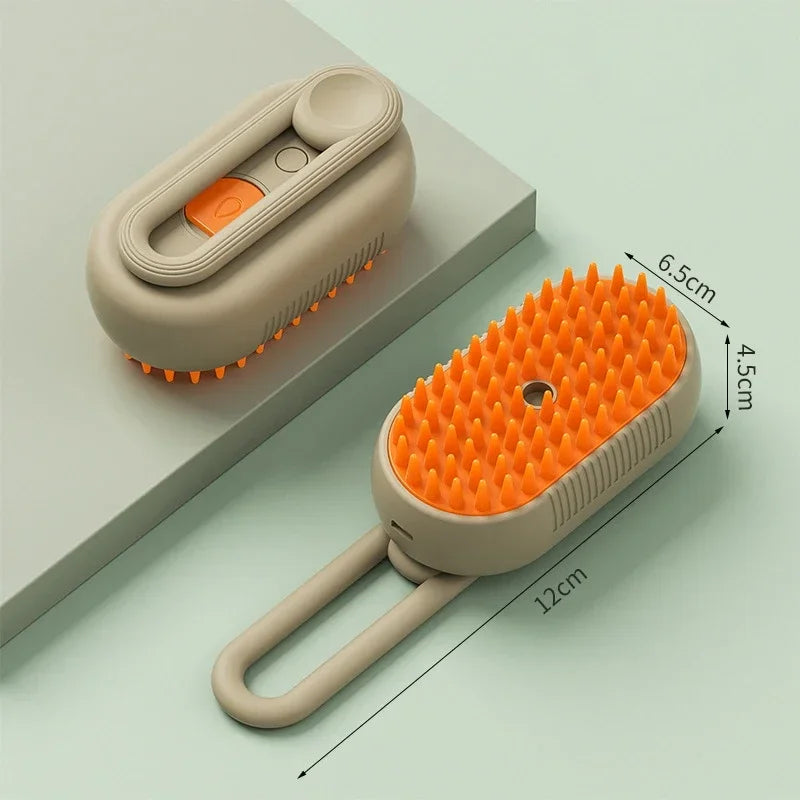 3-in-1 Pet Steam Massage Brush