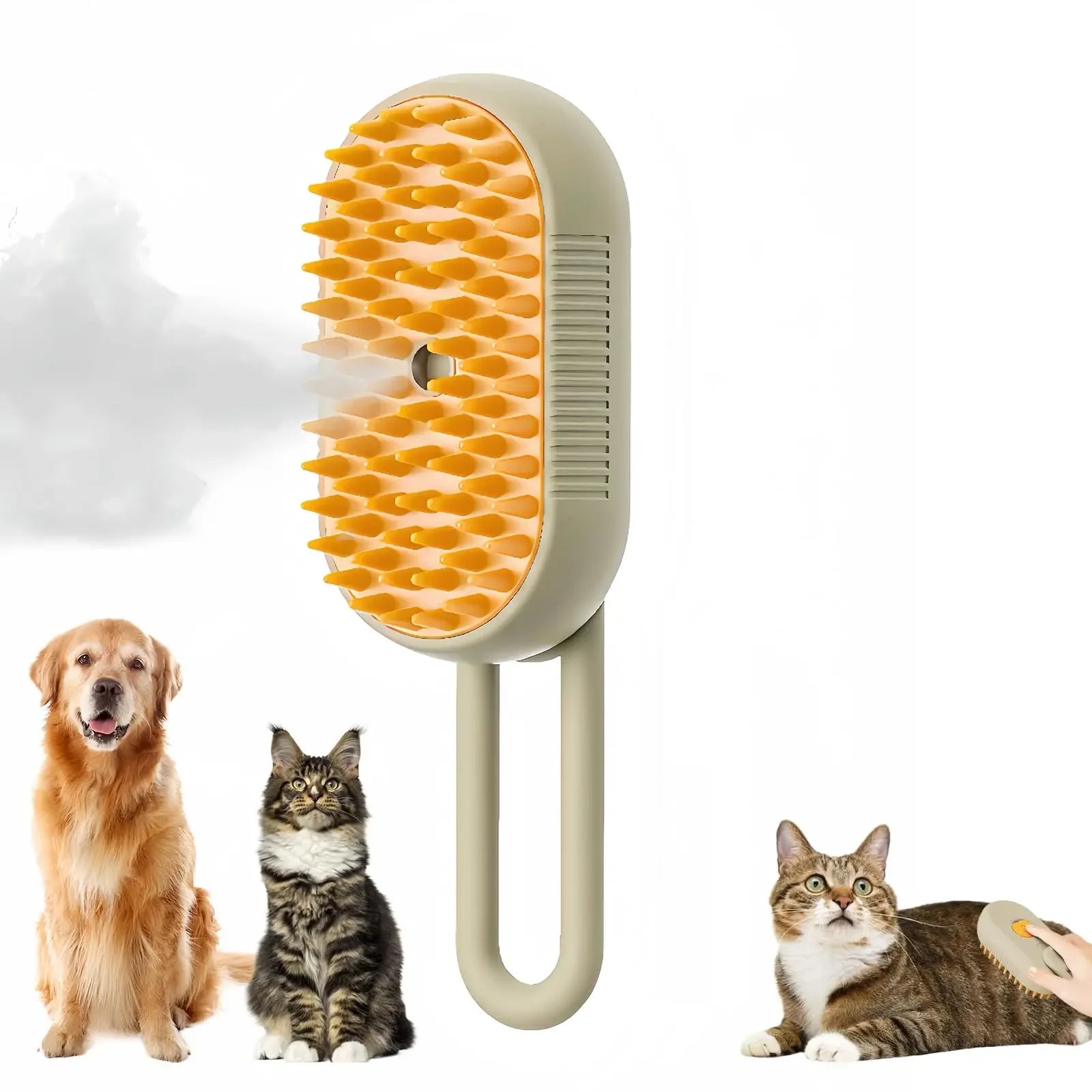 3-in-1 Pet Steam Massage Brush